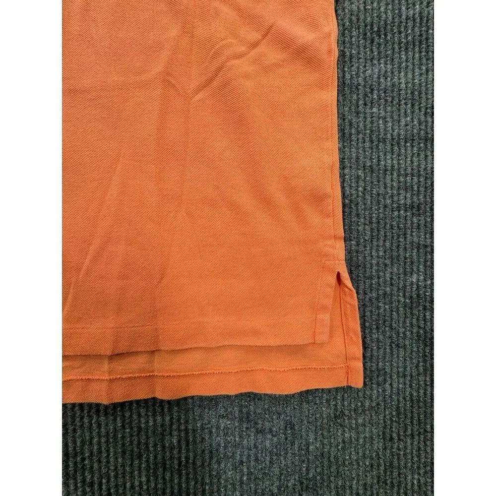 Polo Ralph Lauren Polo Men's Large Coral Orange Short Sleeve Shirt‎ Cotton